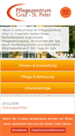 Mobile Screenshot of pflegezentrum-graz-stpeter.at